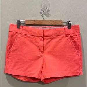 I. Crew Chino Orange Shorts